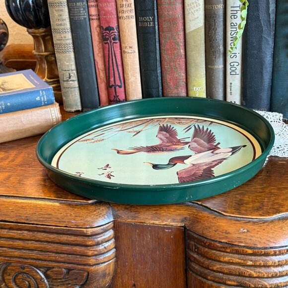 Vintage Mallard Metal Tray - Picture 6 of 7